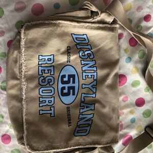 Disneyland Tan Messenger Bag
